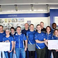 Spendengeld durch sportliche Aktivitäten gesammelt