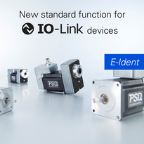 PSD direct drives with IO-Link get new function E-Ident